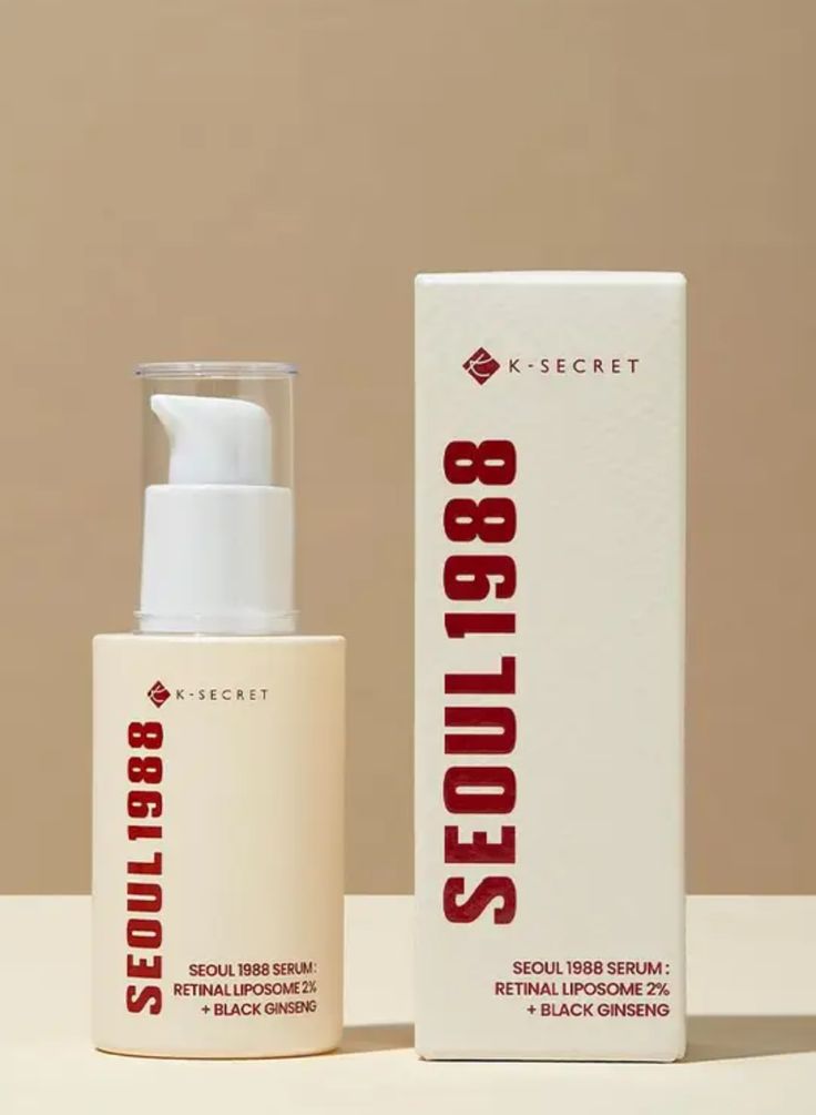 Combo Nature's Bounty Hair, Skin & Nails + Seoul 1988 Retinal Serum.